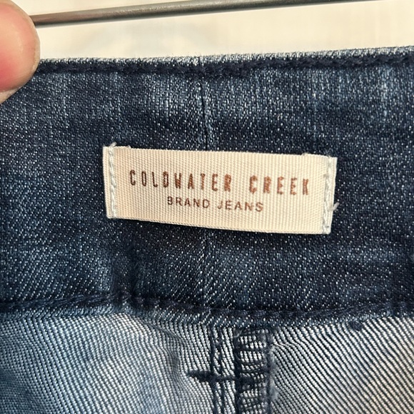 Coldwater Creek | Deep Indigo Flare Jeans | Size 8 - Picture 4 of 10